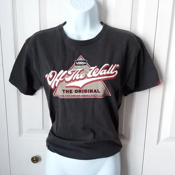 Vintage Vans Off the wall classic logo cotton tshirt - Picture 3 of 11